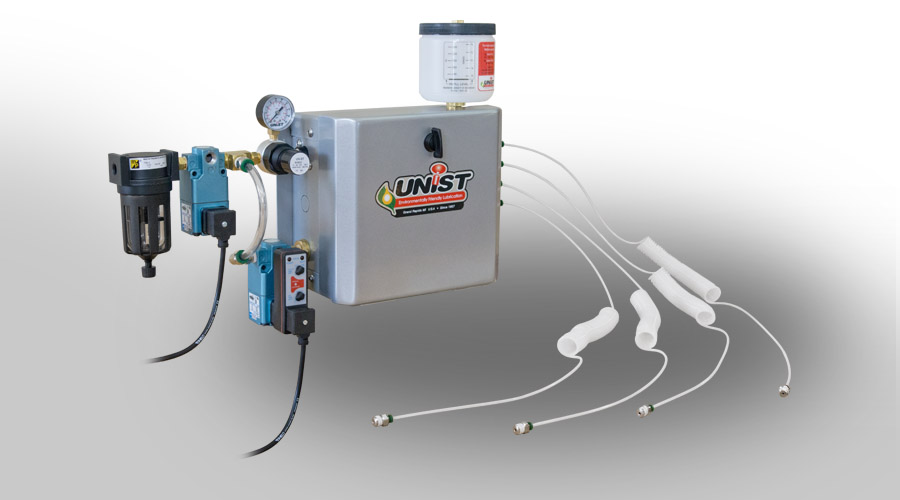 Timed dispense wear point lubrication system