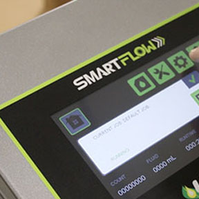 SmartFlow touch screen